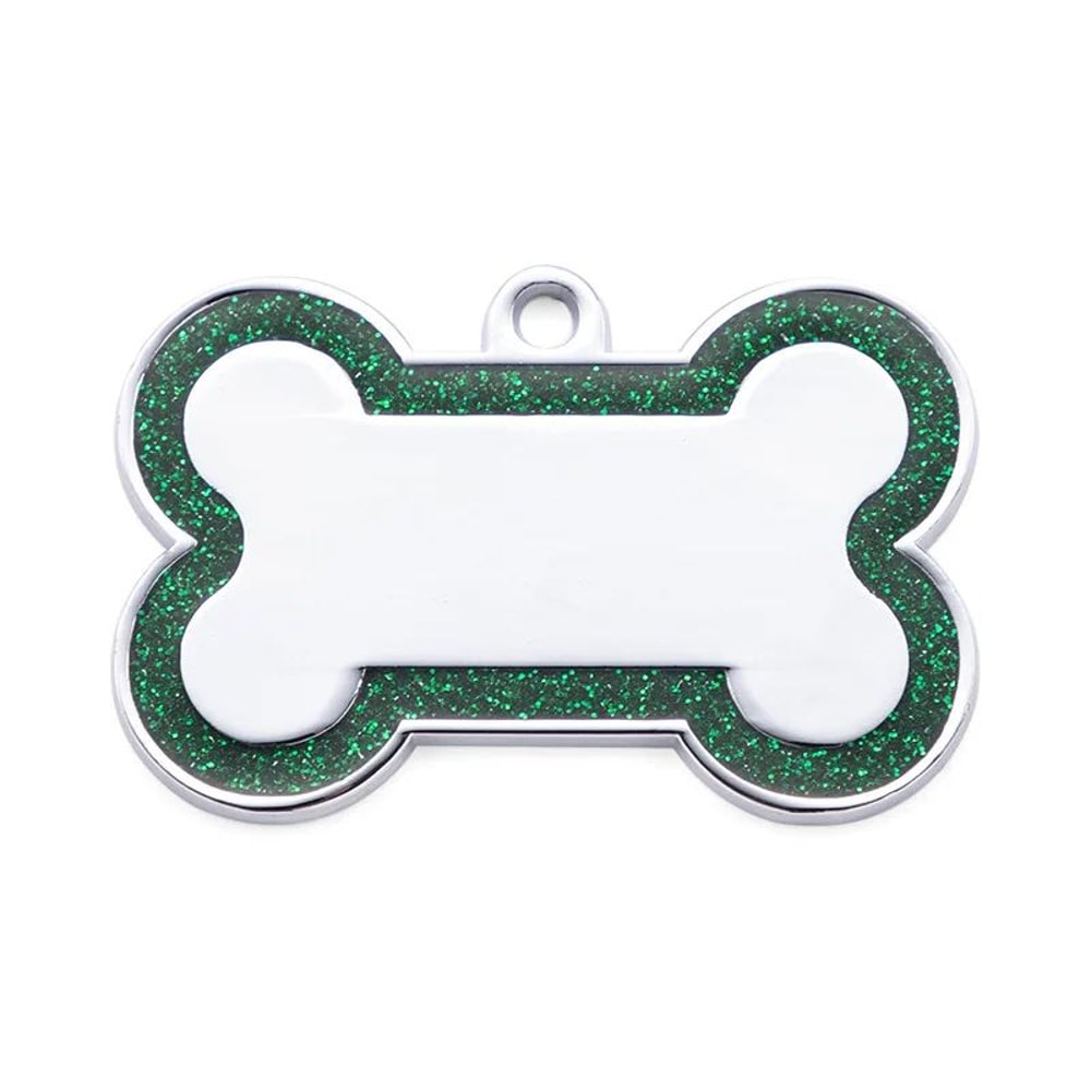 Custom Double Sided Glitter Pet ID Tag 8