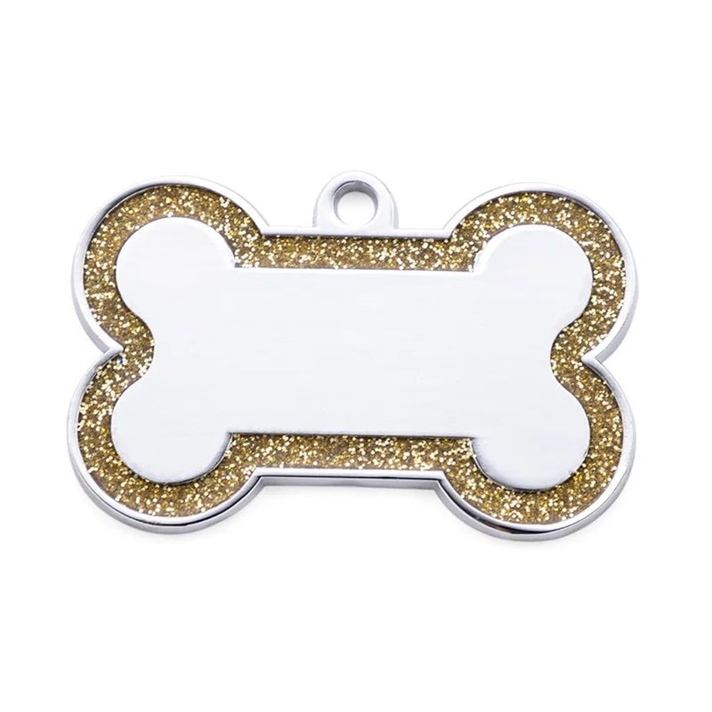 Custom Double Sided Glitter Pet ID Tag 13