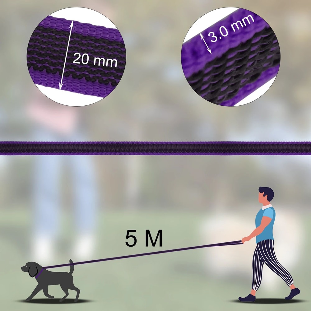 Lightweight Long Training Dog Leash For Small And Large Dogs 11