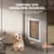 Weatherproof Aluminum Pet Door With Locking Flap 3