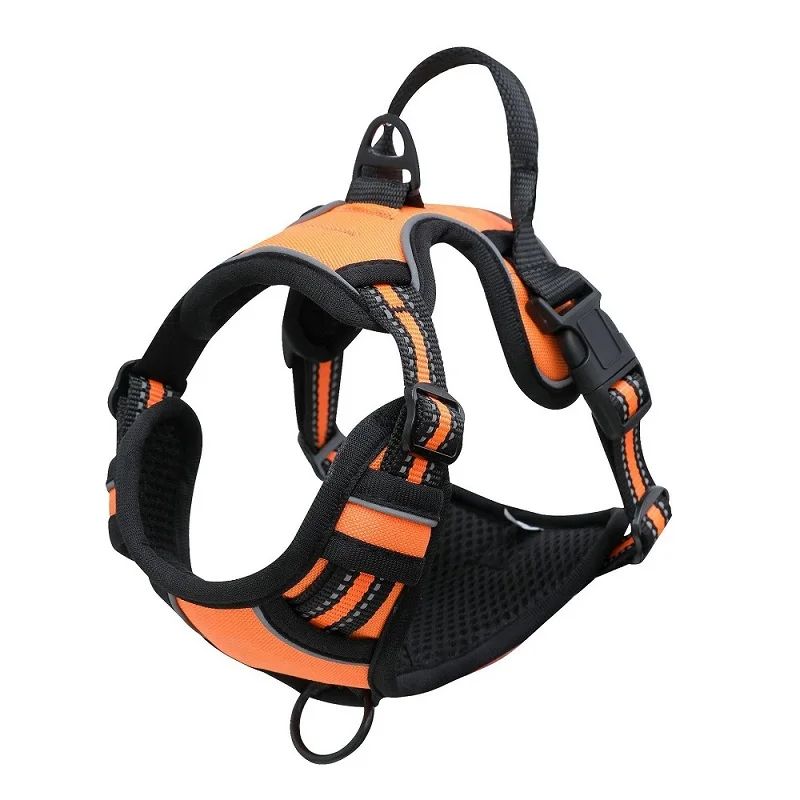 Heavy Duty Reflective No Pull Dog Harness With Handle 9