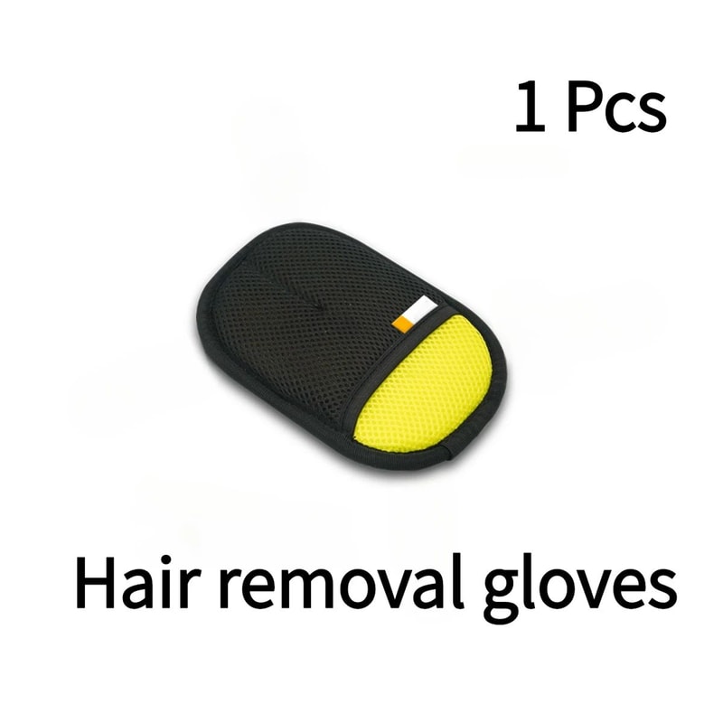 Pet Hair Removal Grooming Gloves For Cats And Dogs 14
