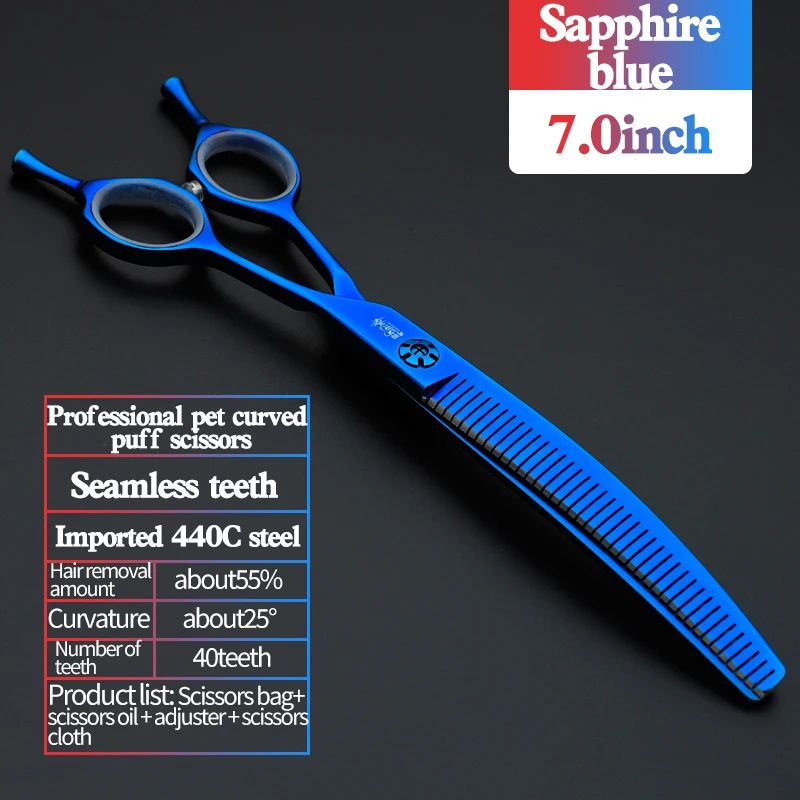 Professional 7 Inch JP440C Pet Grooming Scissors Set 13