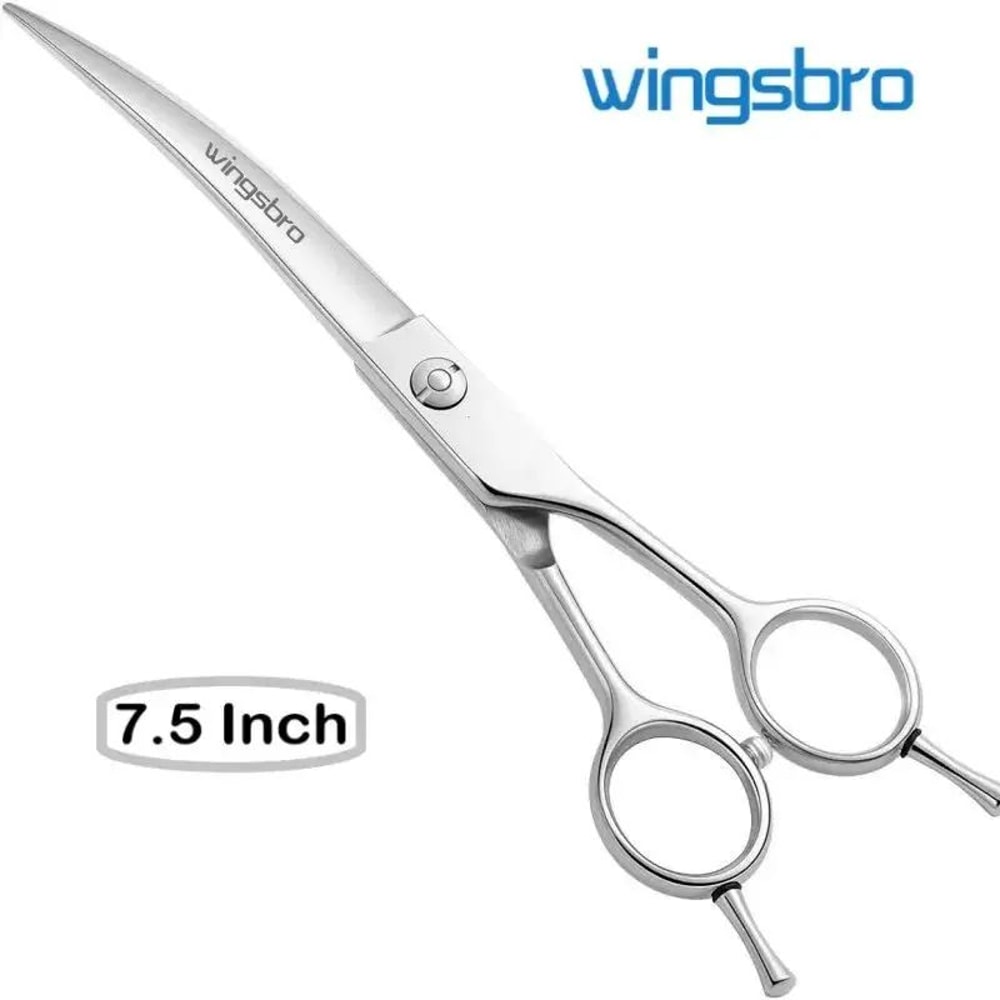 Professional Curved Dog Grooming Scissors 7