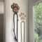 Custom Wooden Paw Print Dog Leash Wall Hook 5