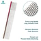 Professional Gradient Pet Grooming Tail Comb 5