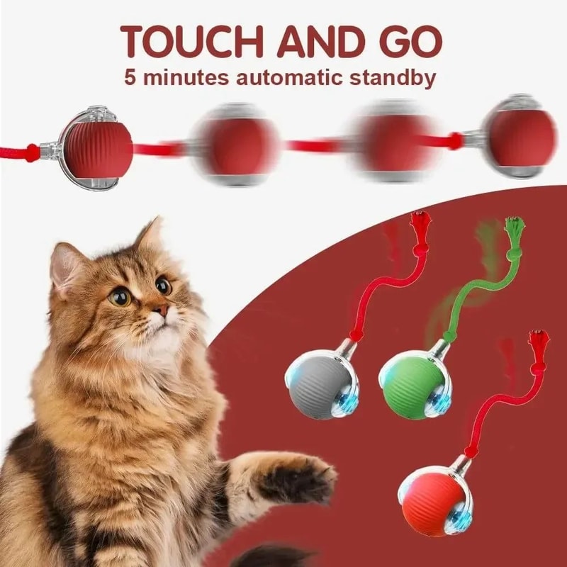 Smart Interactive Rolling Ball Toy For Pets 3