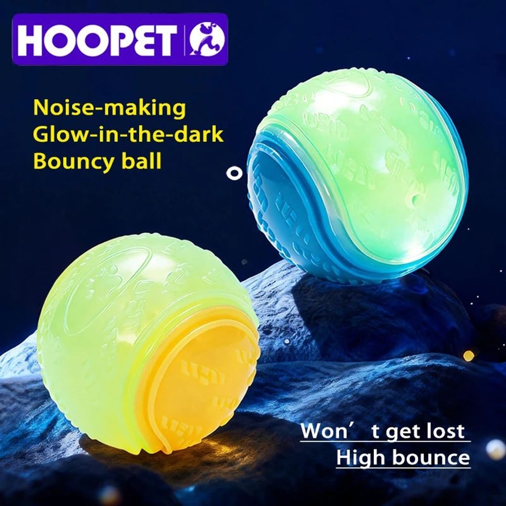 Glow In The Dark Durable Dog Fetch Ball 0