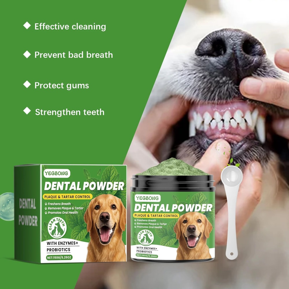 Yegbong Dog Teeth Cleaning Powder For Fresh Breath 11