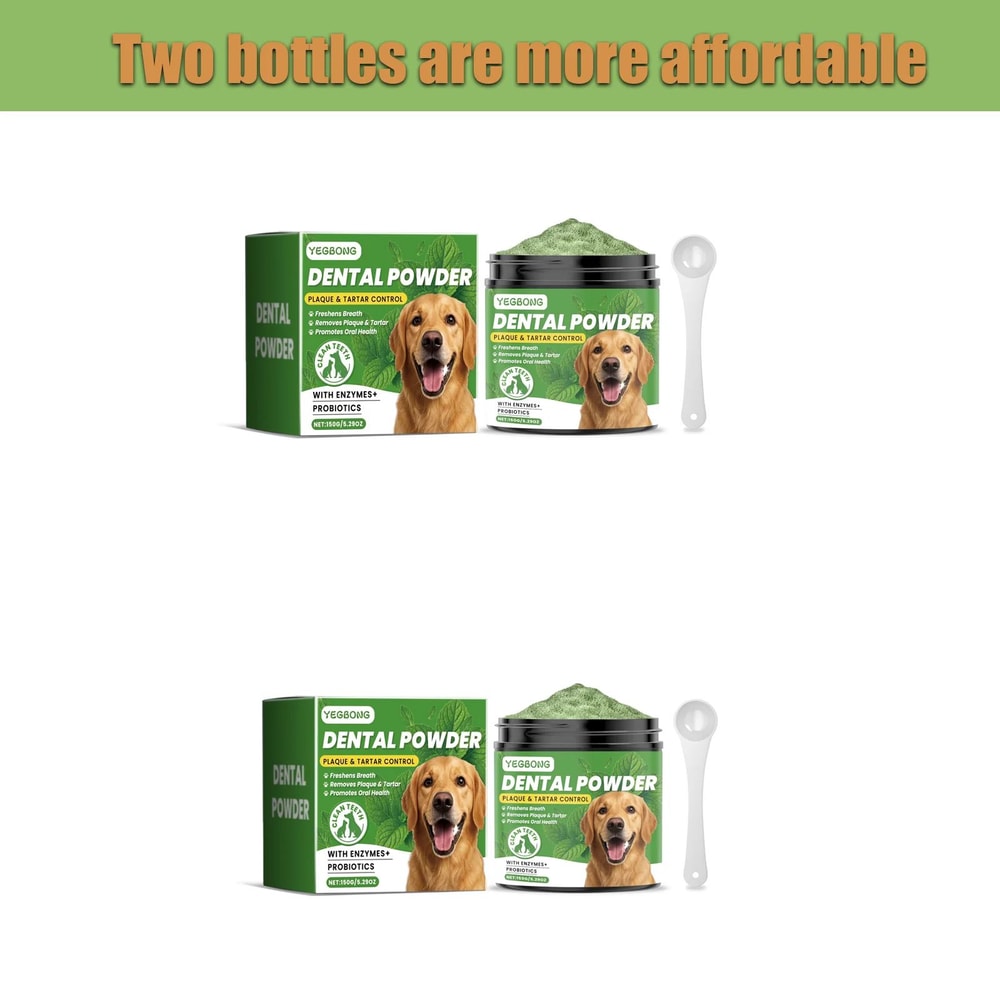 Yegbong Dog Teeth Cleaning Powder For Fresh Breath 13