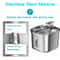 Stainless Steel Automatic Pet Water Fountain With Sensor 1
