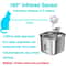 Stainless Steel Automatic Pet Water Fountain With Sensor 2