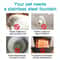 Stainless Steel Automatic Pet Water Fountain With Sensor 3