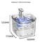 Stainless Steel Automatic Pet Water Fountain With Sensor 14