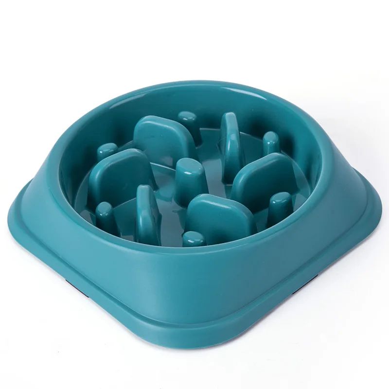 Non Slip Slow Feeder Puzzle Dog Bowl 13