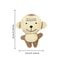 Plush Corduroy Squeaky Dog Chew Toy 8