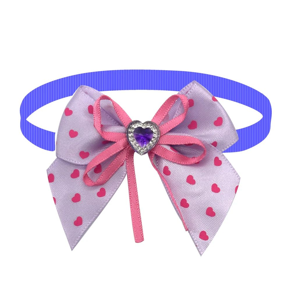 Valentine Love Style Pet Bow Tie Set 2