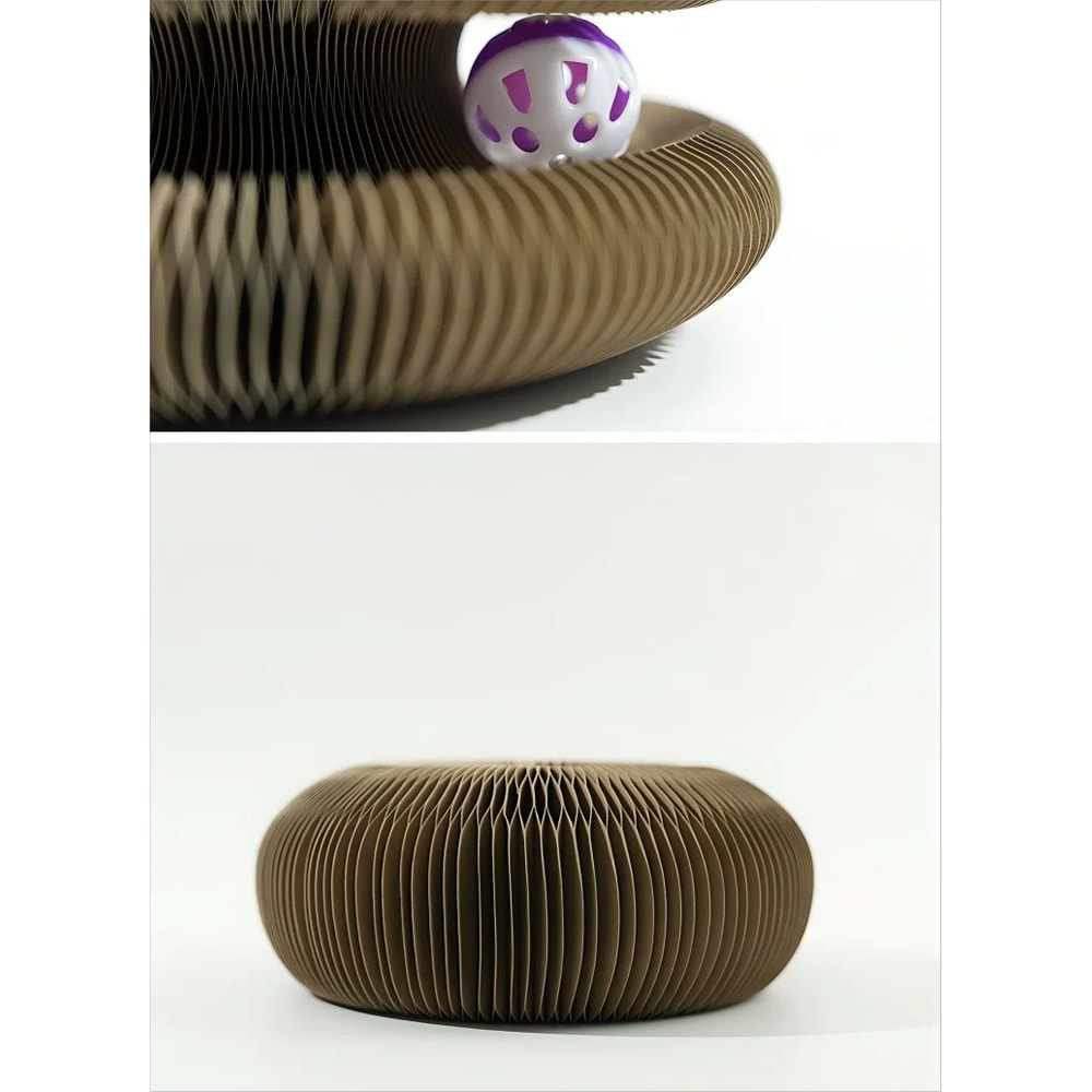 Foldable Magic Organ Cat Scratching Board Bed 9