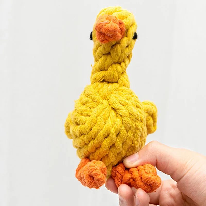 Bite Resistant Rope Knot Ball Dog Chew Toy 5