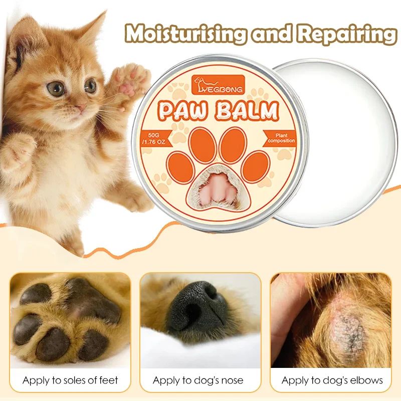 Natural Pet Paw Balm Moisturizer For Dogs And Cats 3