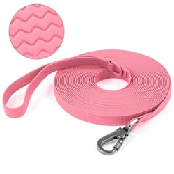 waterproof pvc dog training leash for medium and large dogs