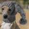 Hand Knit Winter Beanie Hat For Greyhound And Large Dogs 3