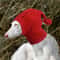 Hand Knit Winter Beanie Hat For Greyhound And Large Dogs 2