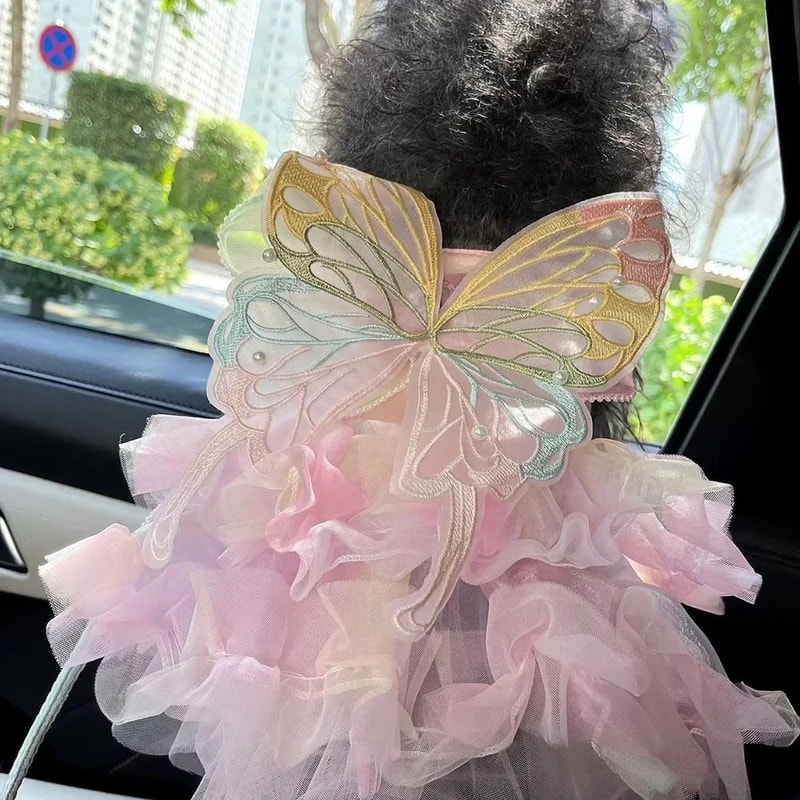 Cute Princess Lace Dress For Dogs And Cats 1