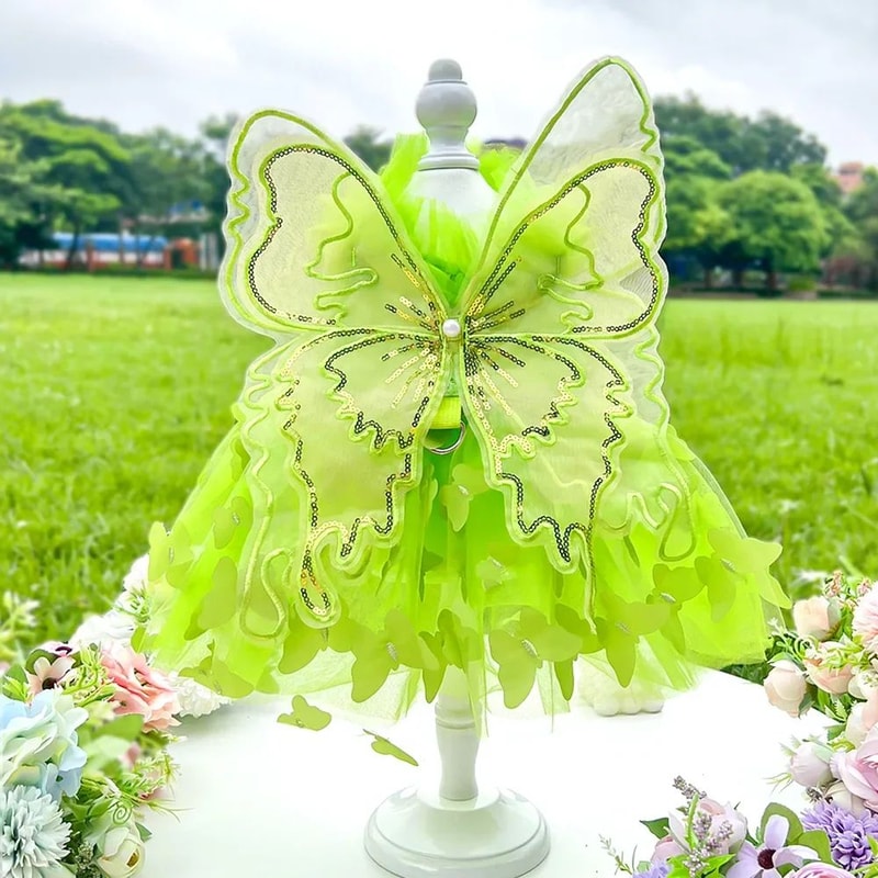 Cute Princess Lace Dress For Dogs And Cats 5