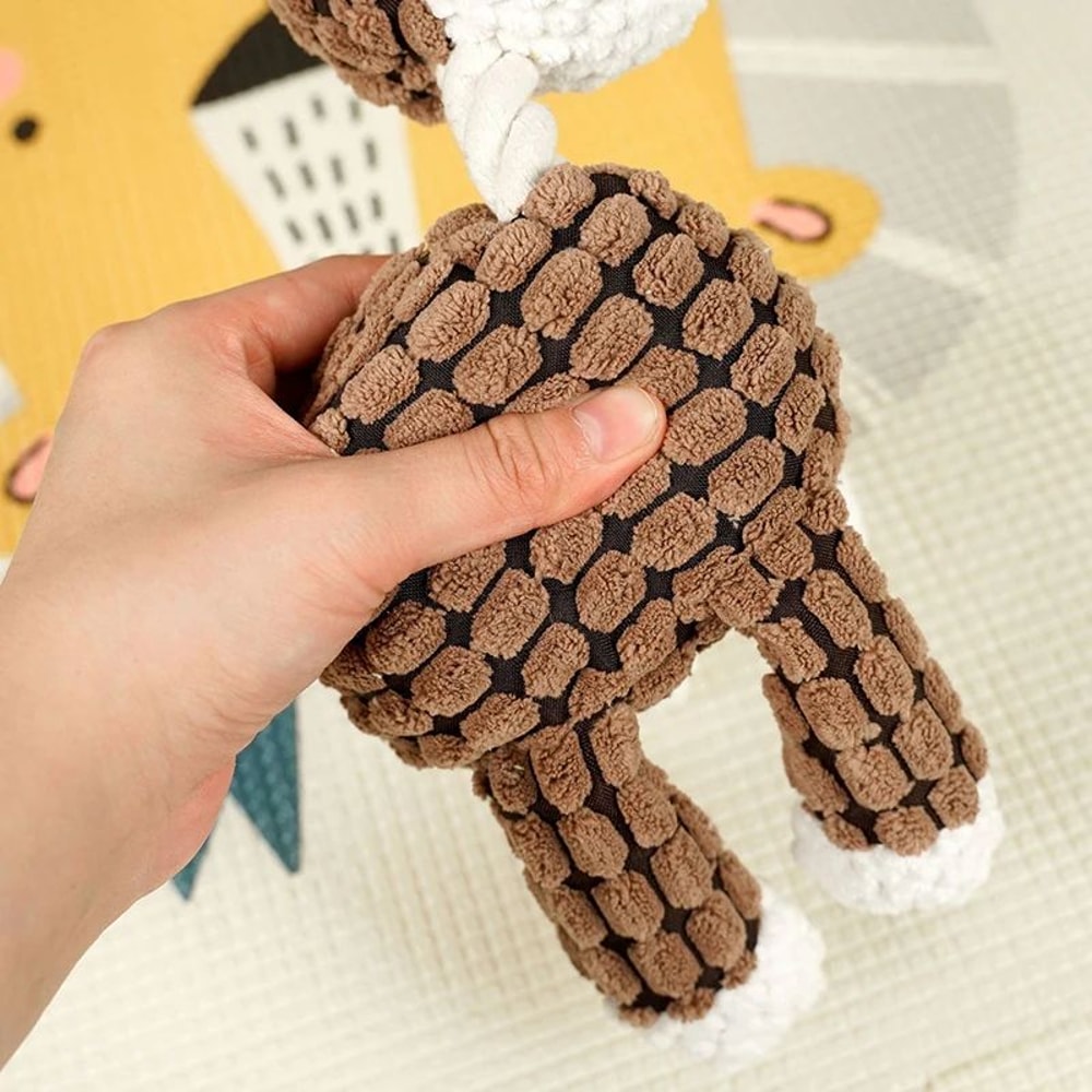 Interactive Pineapple Cotton Rope Chew Toy For Dogs And Cats 6