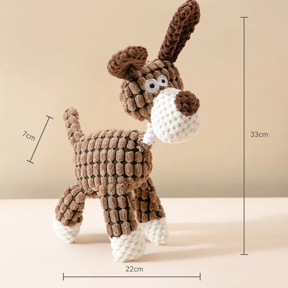 Interactive Pineapple Cotton Rope Chew Toy For Dogs And Cats 10