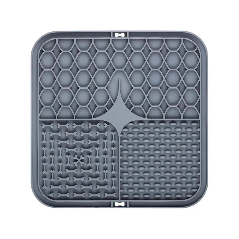 Silicone Pet Lick Mat Slow Feeder For Dogs 7