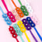Cute Flower Pet Bow Ties With Diamond Decor 2