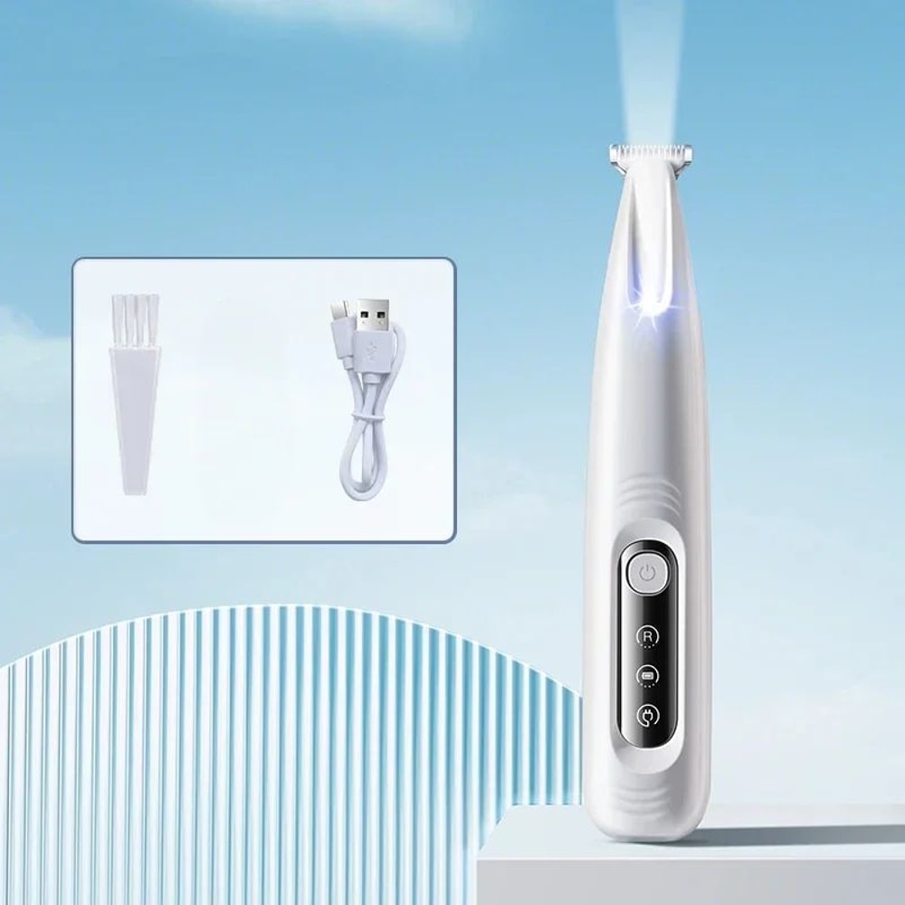 Waterproof LED Dog Paw Trimmer For Pet Grooming 6