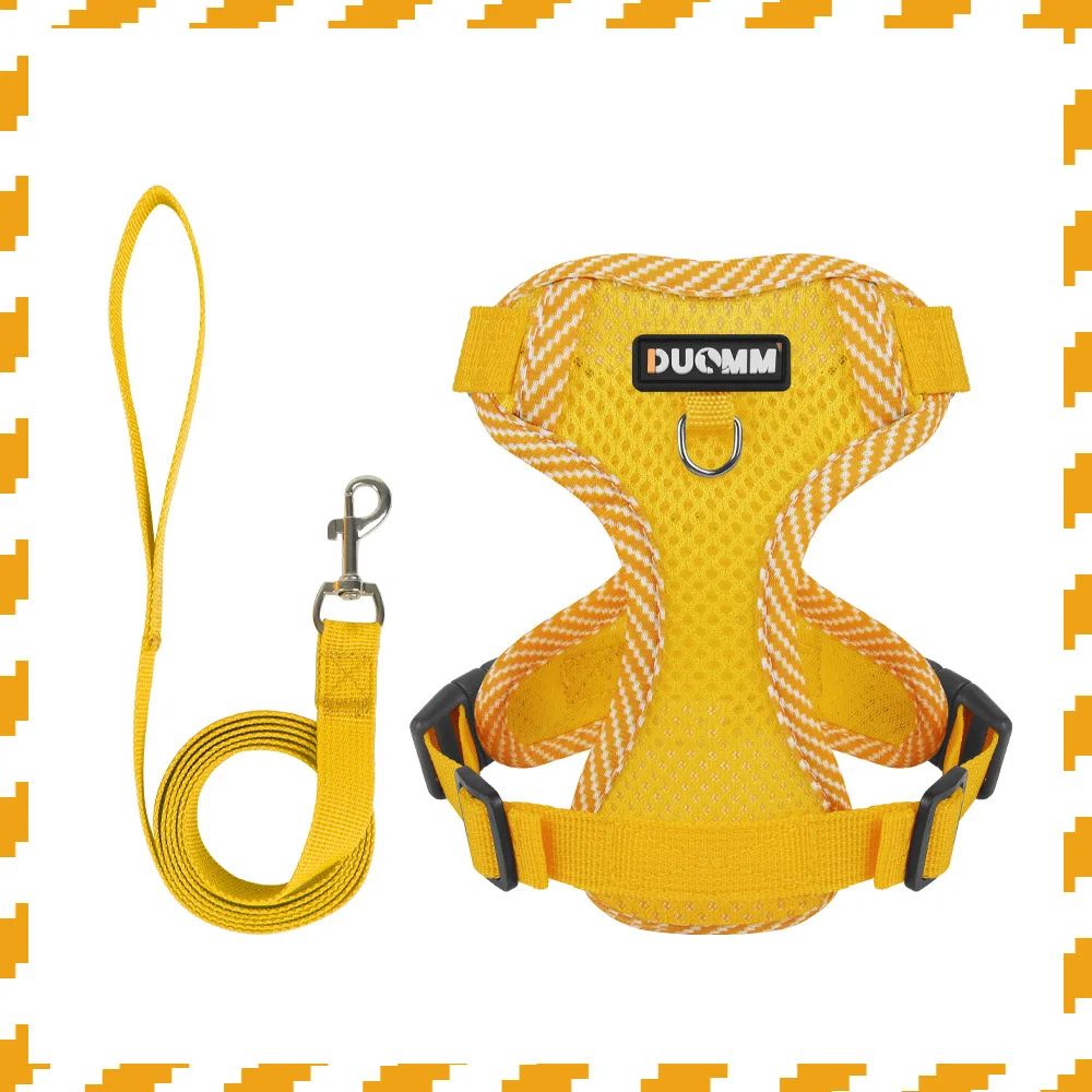 Breathable Reflective Dog Harness With Leash Set 8