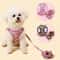 Warm Adjustable Pet Harness And Leash Set For Small Dogs And Cats 0