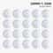 Plastic Rattle Bell Balls For Pet Toy Repair And DIY Crafts 9