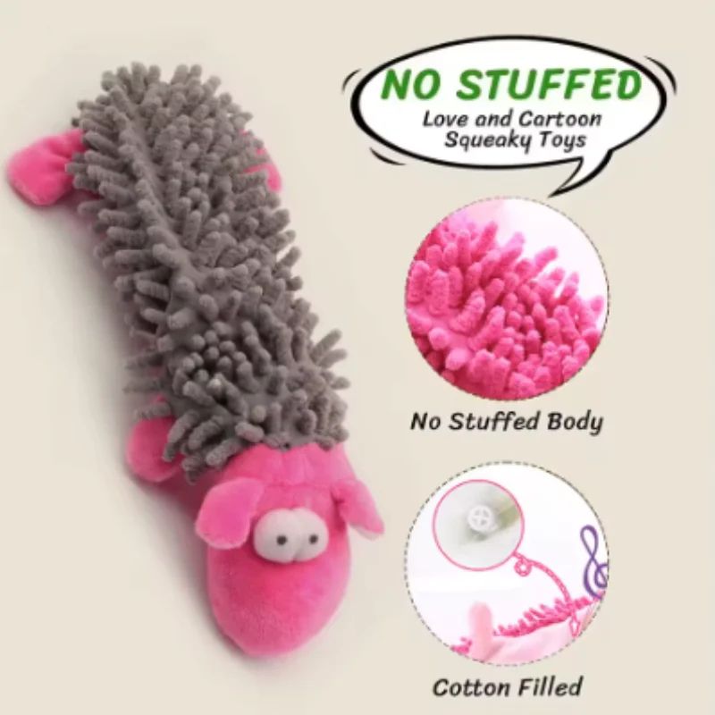 Plush Squeaky Dog Chew Toy 5