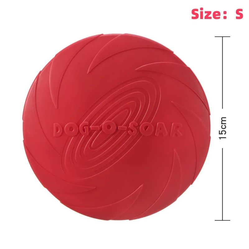 Interactive Silicone Flying Disc Pet Toy 6