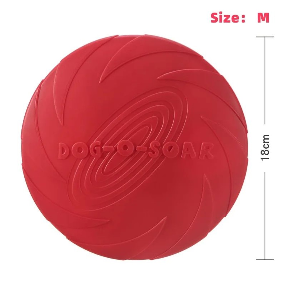 Interactive Silicone Flying Disc Pet Toy 7