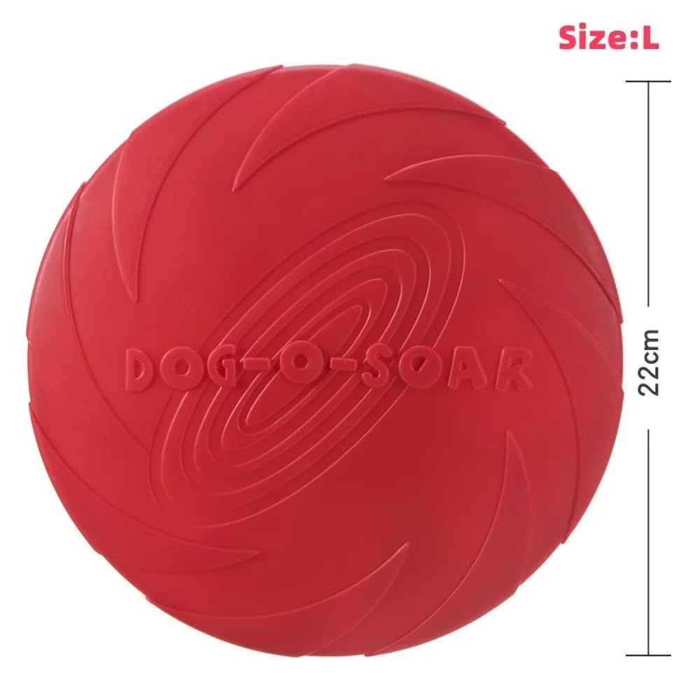Interactive Silicone Flying Disc Pet Toy 8