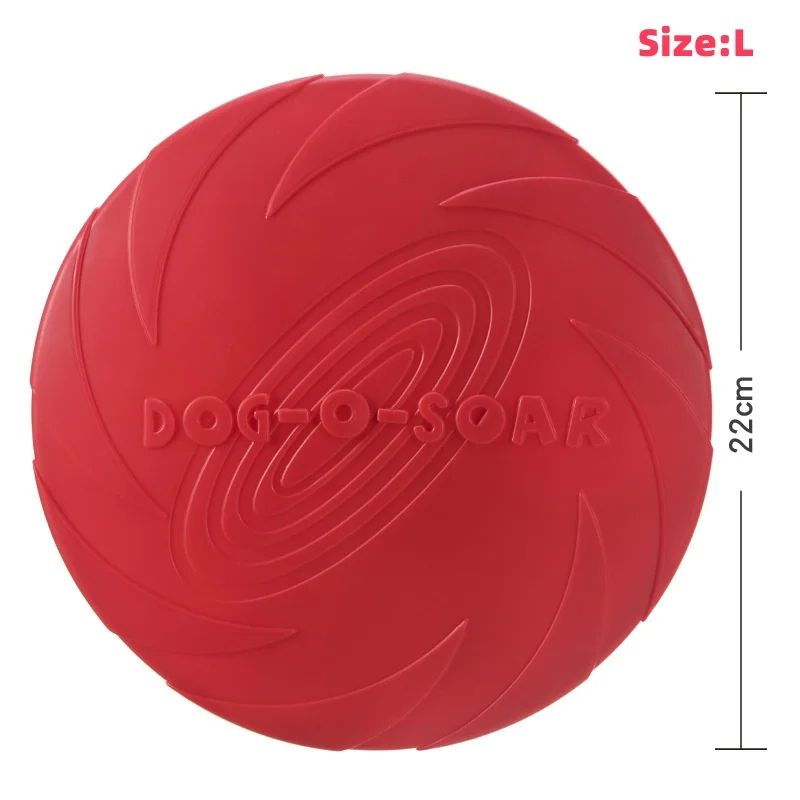 Interactive Silicone Flying Disc Pet Toy 8