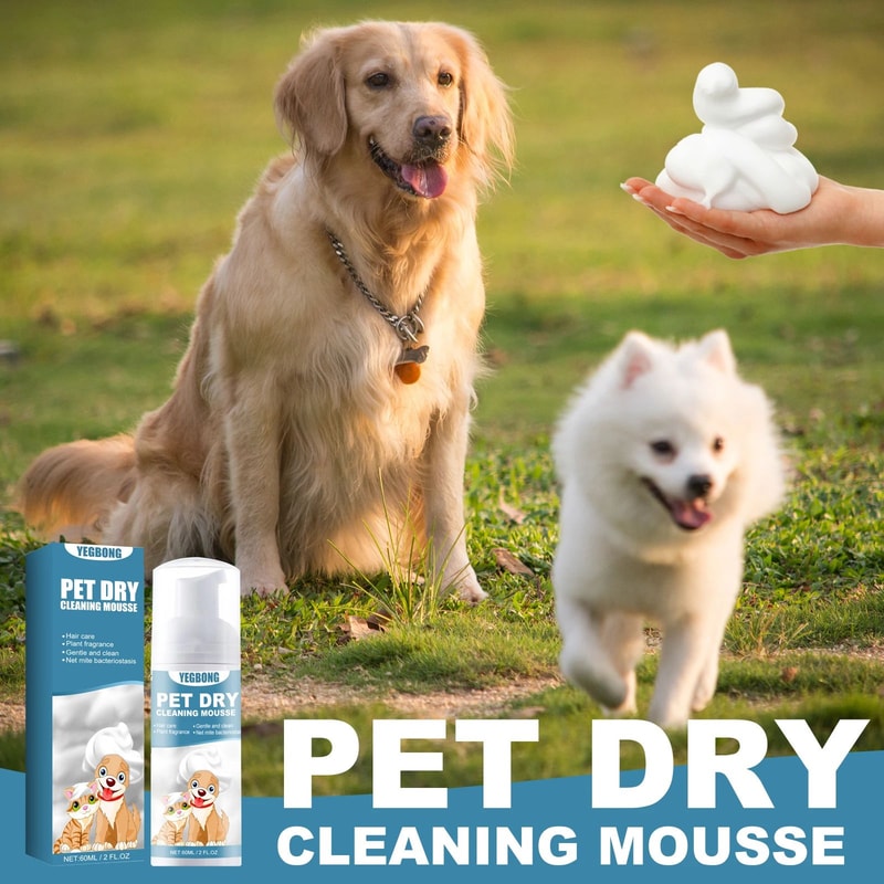 YEGBONG No Rinse Pet Dry Shampoo 6