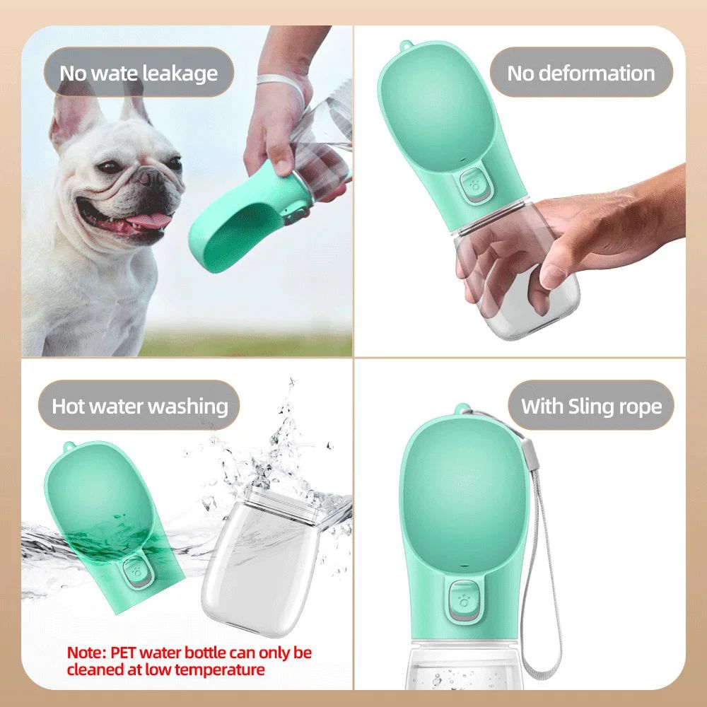 Portable Leakproof Dog Water Bottle 10