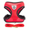 Adjustable Breathable Pet Harness Leash Set 7
