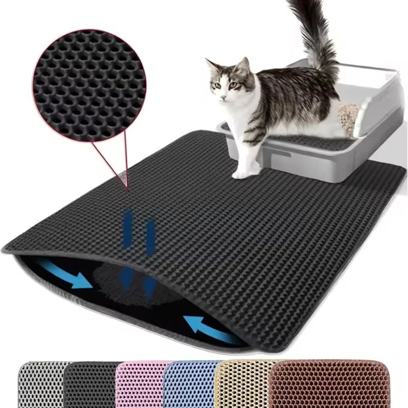 Waterproof Double Layer Cat Litter Mat 6