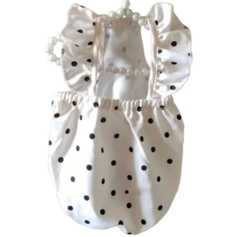 Sweet Polka Dot Pet Dress Shirt For Dogs And Cats 3