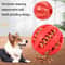 Interactive Treat Dispensing Rubber Dog Ball Toy 6