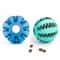 Interactive Treat Dispensing Rubber Dog Ball Toy 12