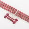 Rhinestone Crystal Dog Collar With Custom Engraving 1